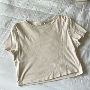 Good American crop tee